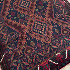 199 x 113 cm | Afghan Fine Baluch Rug - Khorasan Rugs