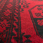 Afghan Aqcha Rug 'Elephant Feet'