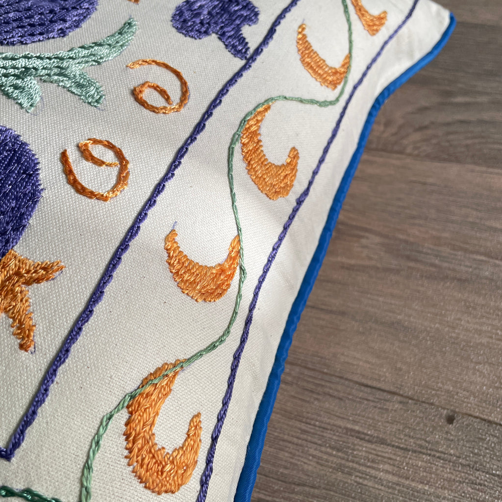 Uzbek Suzani Cushion Cover