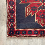 Afghan Herati Baluch Rug (Old 1980)