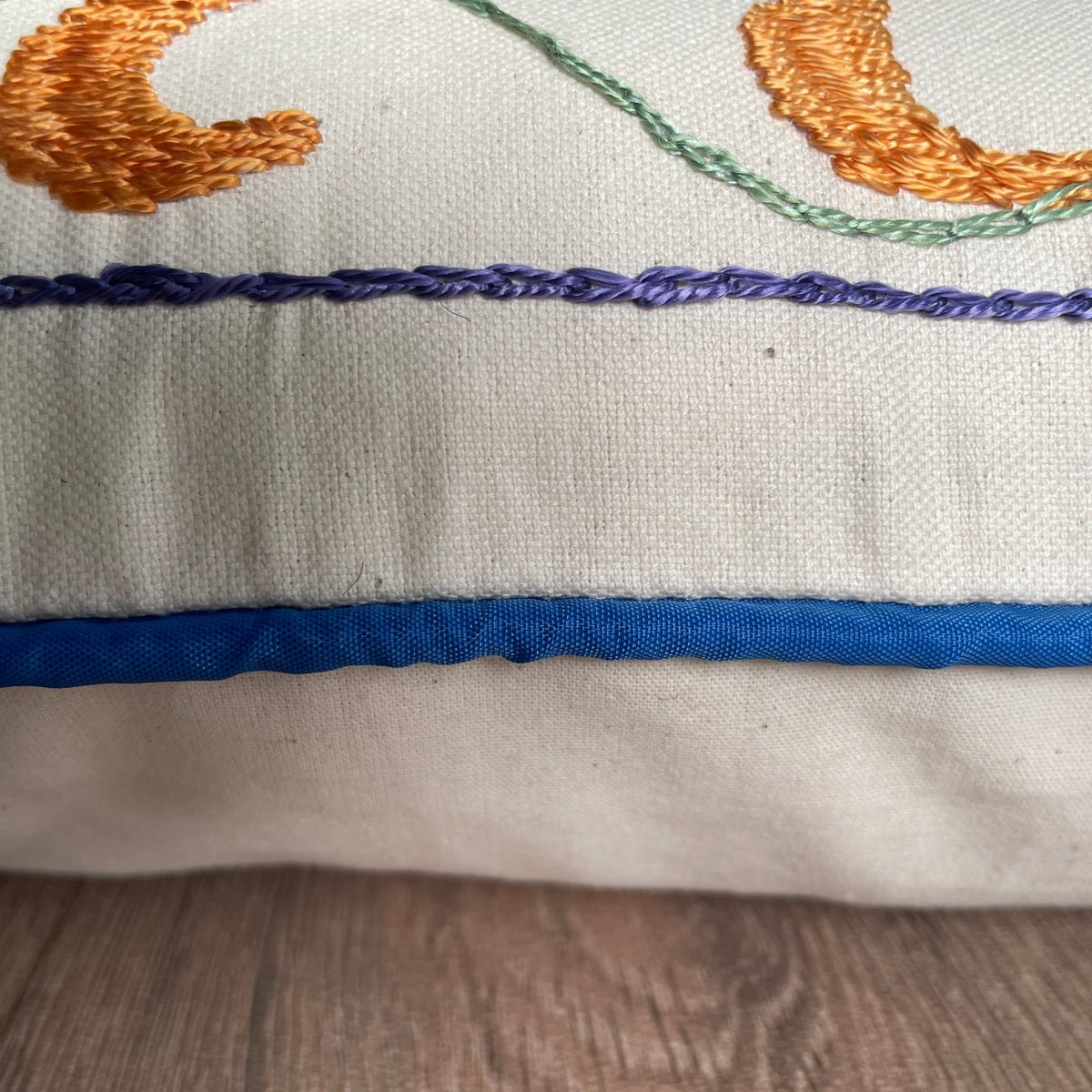Uzbek Suzani Cushion Cover