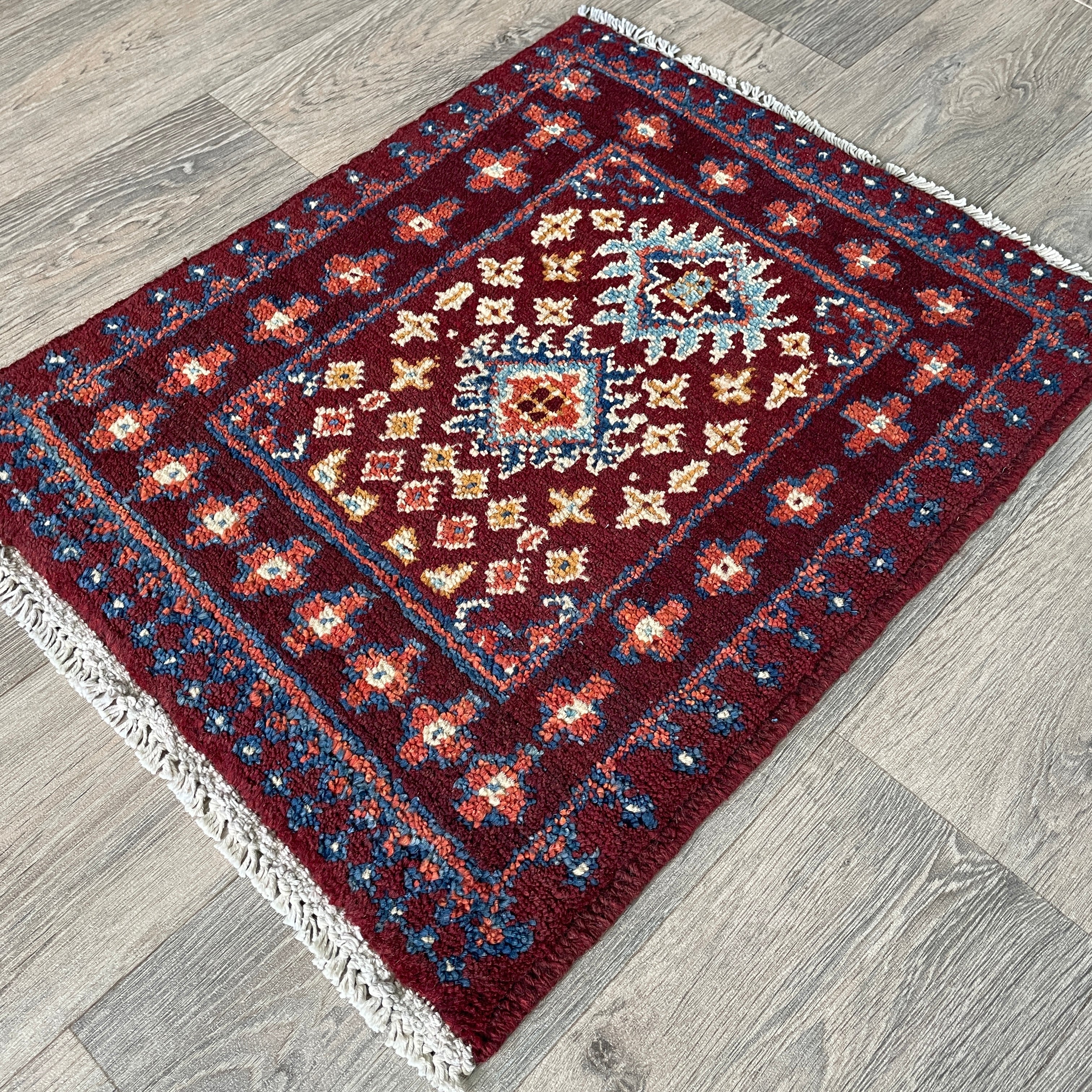 Afghan Aqcha Door Mat