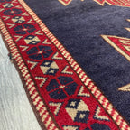 Afghan Herati Baluch Rug (Old 1980)