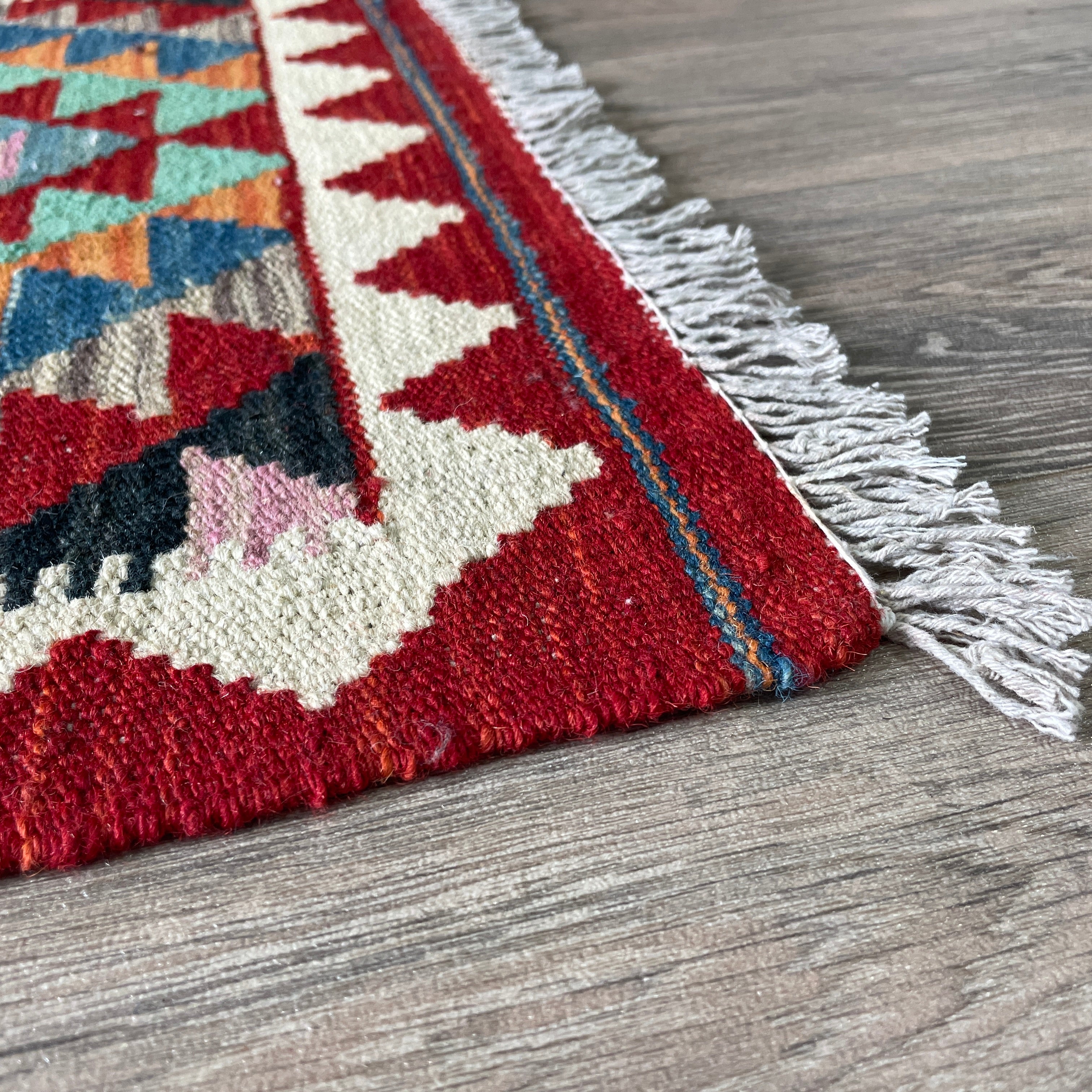200 x 64 cm | Afghan Kilim Runner - Khorasan Rugs