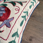 Uzbek Suzani Cushion Cover