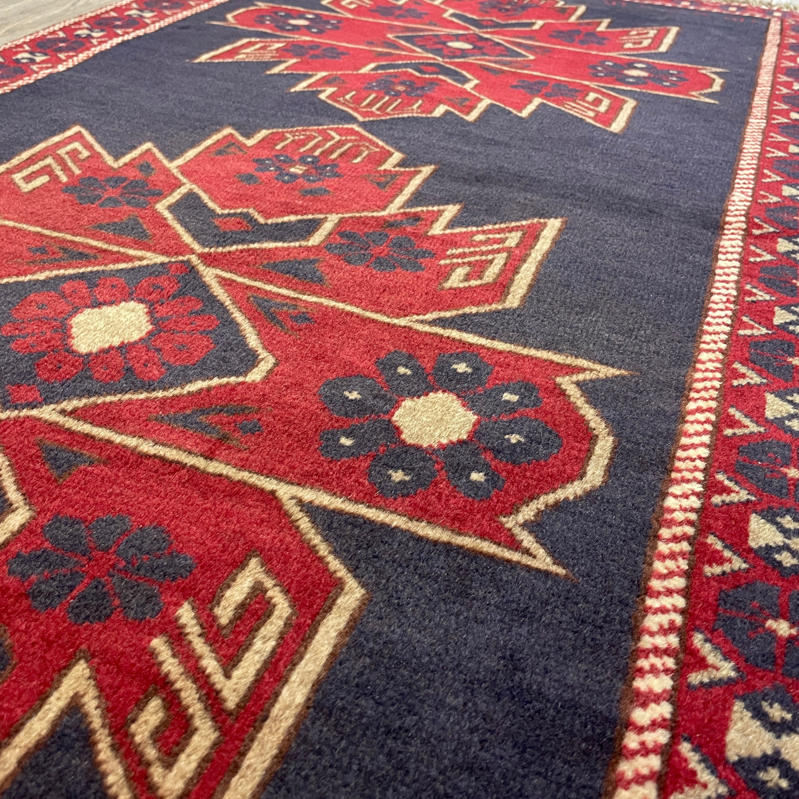 Afghan Herati Baluch Rug (Old 1980)