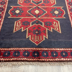 Afghan Herati Baluch Rug (Old 1980)