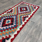 200 x 64 cm | Afghan Kilim Runner - Khorasan Rugs