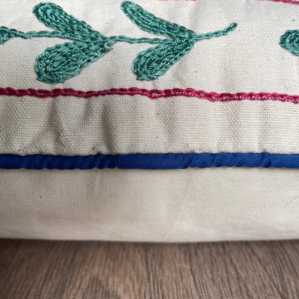 Uzbek Suzani Cushion Cover