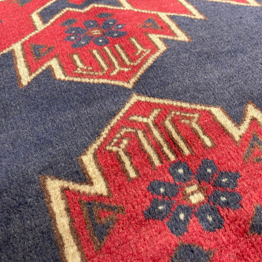 Afghan Herati Baluch Rug (Old 1980)