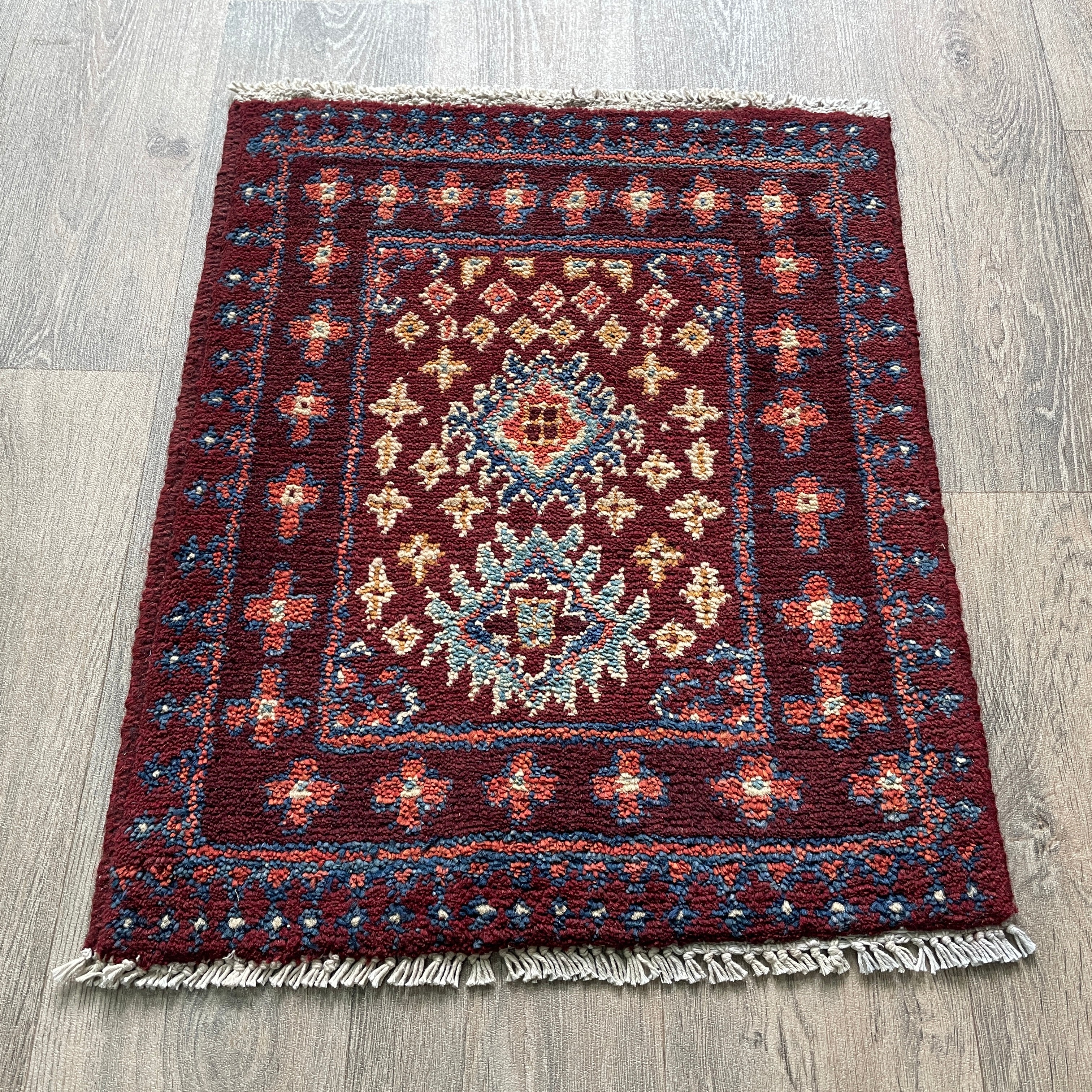 Afghan Aqcha Door Mat