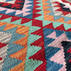 200 x 64 cm | Afghan Kilim Runner - Khorasan Rugs