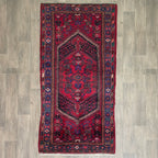 Old Persian Hamadan Rug c. 1970