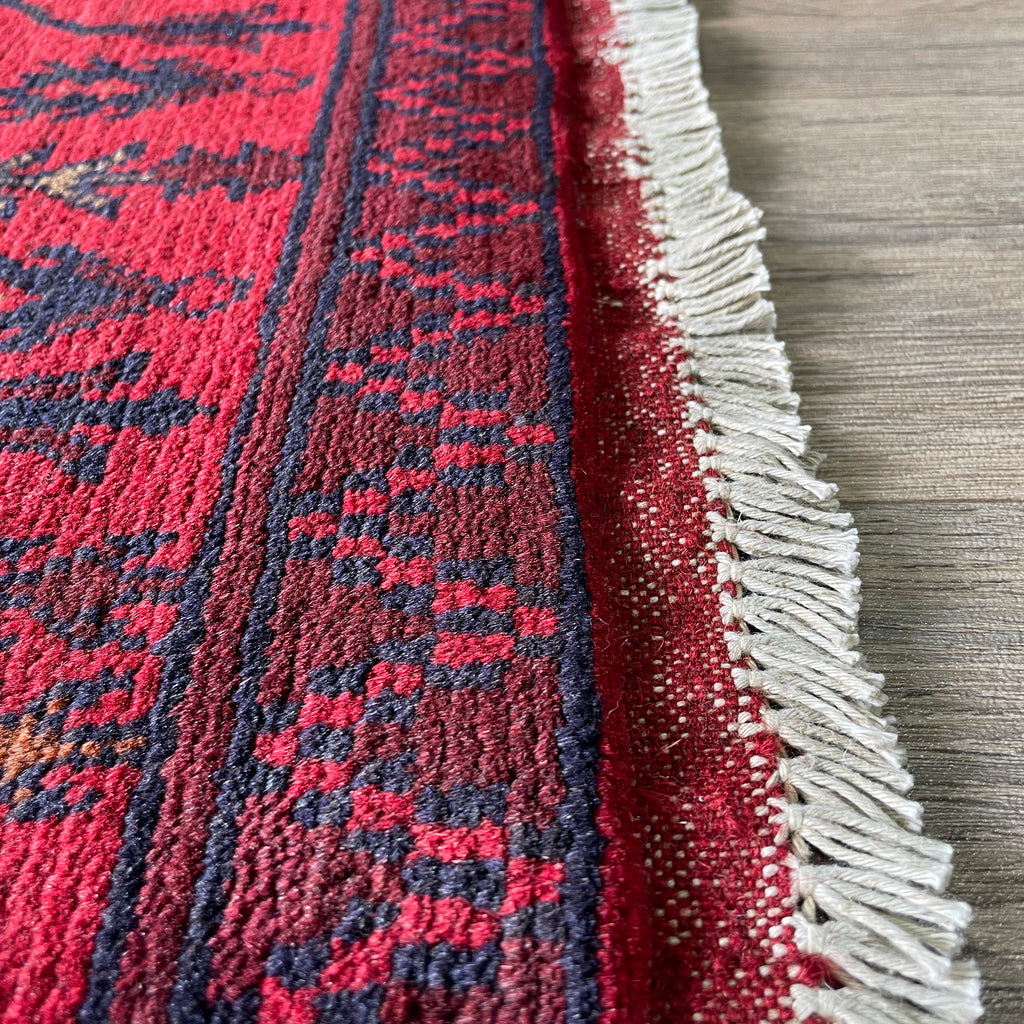 212 x 55 cm | Afghan Khal Muhammadi Runner - Khorasan Rugs
