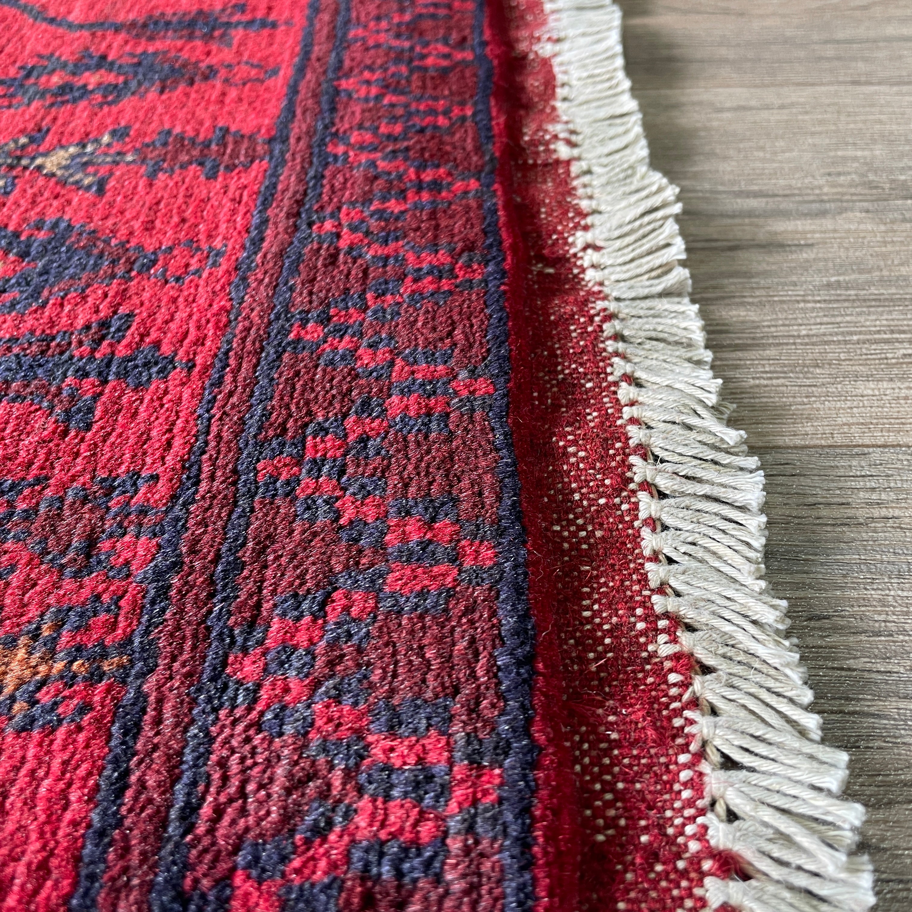 212 x 55 cm | Afghan Khal Muhammadi Runner - Khorasan Rugs