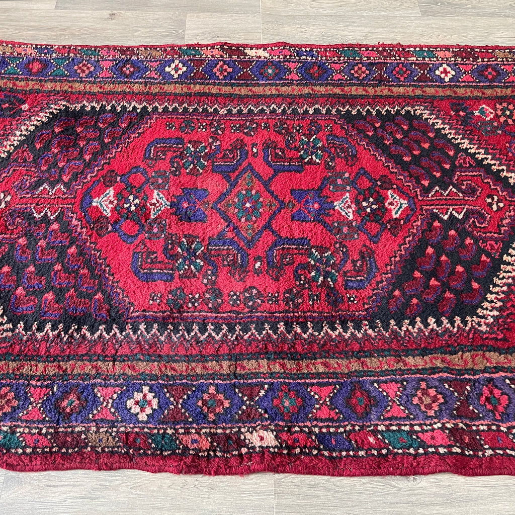 Old Persian Hamadan Rug c. 1970