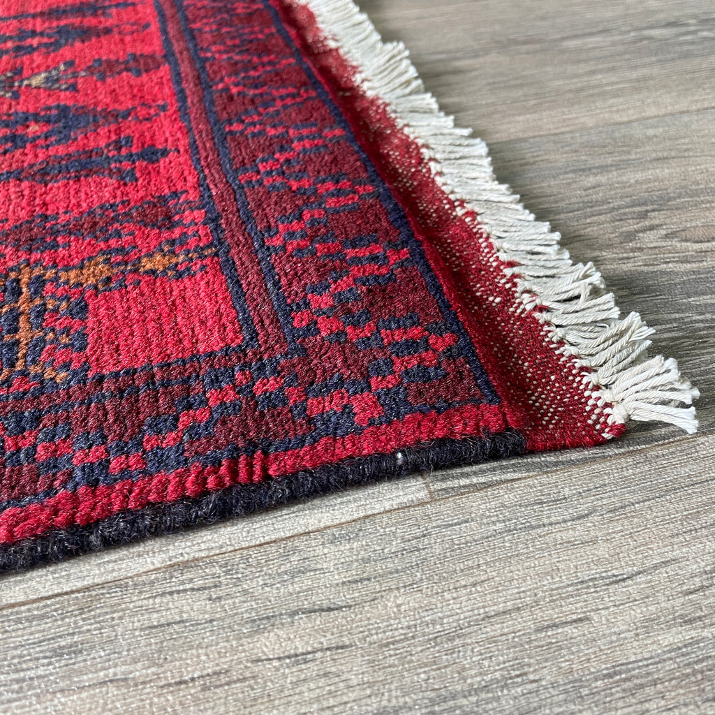212 x 55 cm | Afghan Khal Muhammadi Runner - Khorasan Rugs