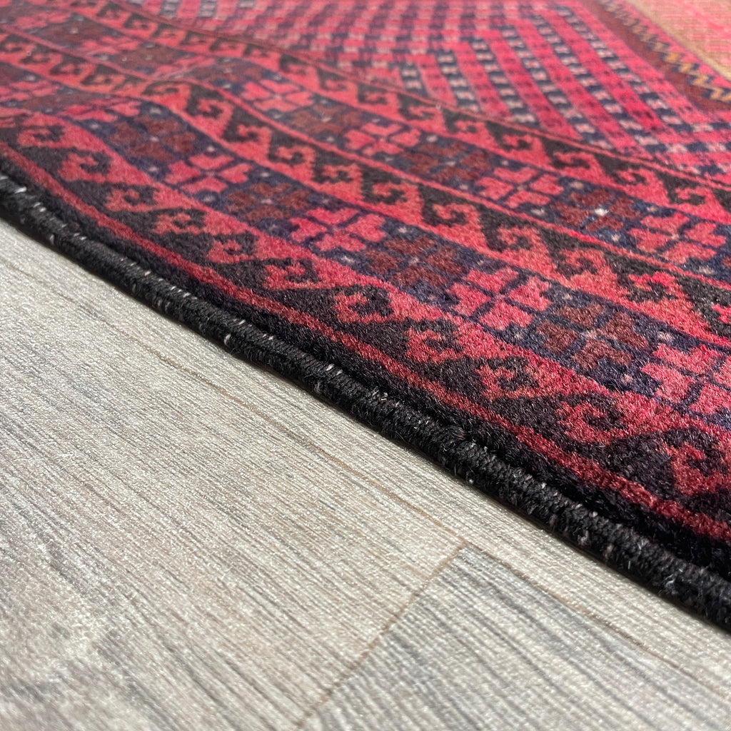 Afghan Herati Baluch Rug (Old 1980)