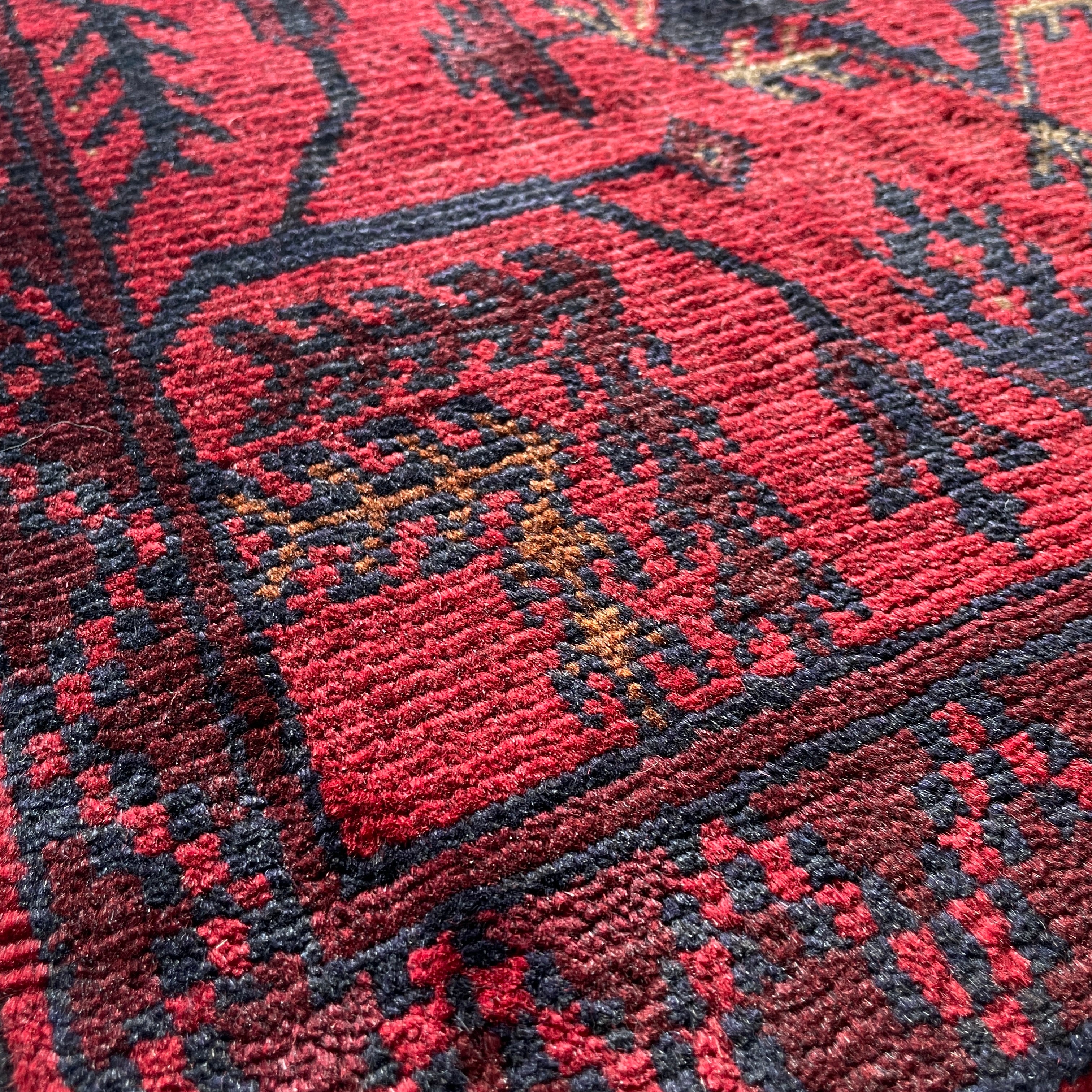 212 x 55 cm | Afghan Khal Muhammadi Runner - Khorasan Rugs