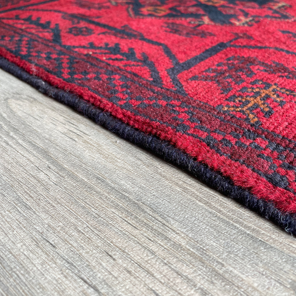 212 x 55 cm | Afghan Khal Muhammadi Runner - Khorasan Rugs