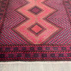 Afghan Herati Baluch Rug (Old 1980)