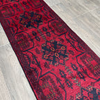 212 x 55 cm | Afghan Khal Muhammadi Runner - Khorasan Rugs