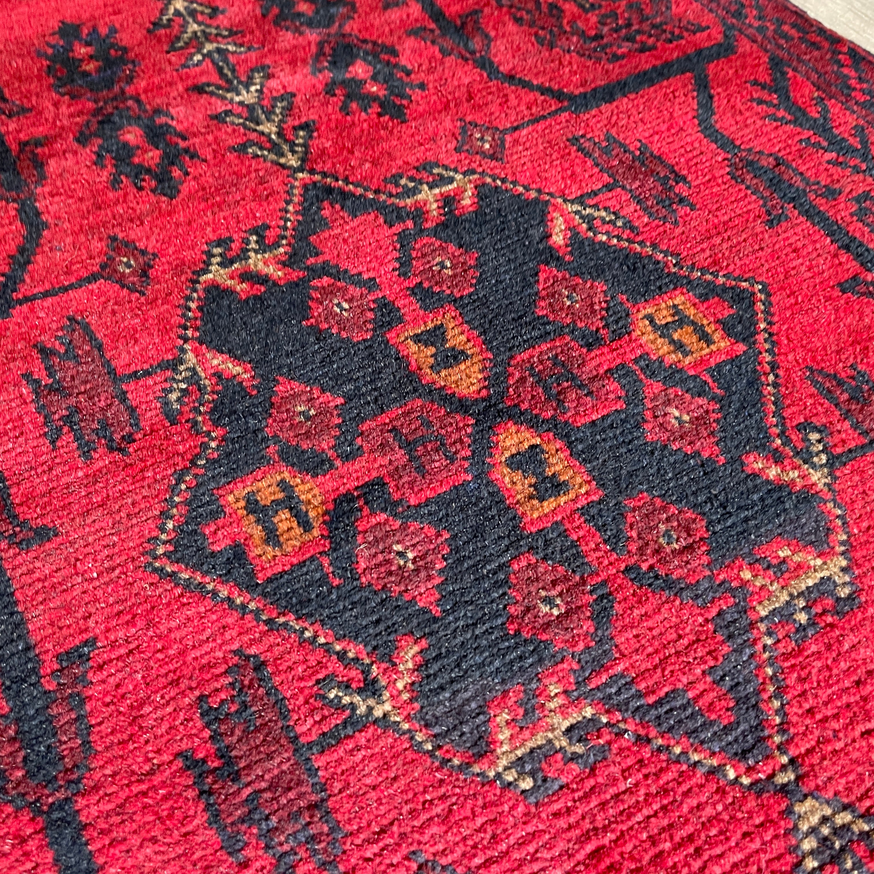 212 x 55 cm | Afghan Khal Muhammadi Runner - Khorasan Rugs
