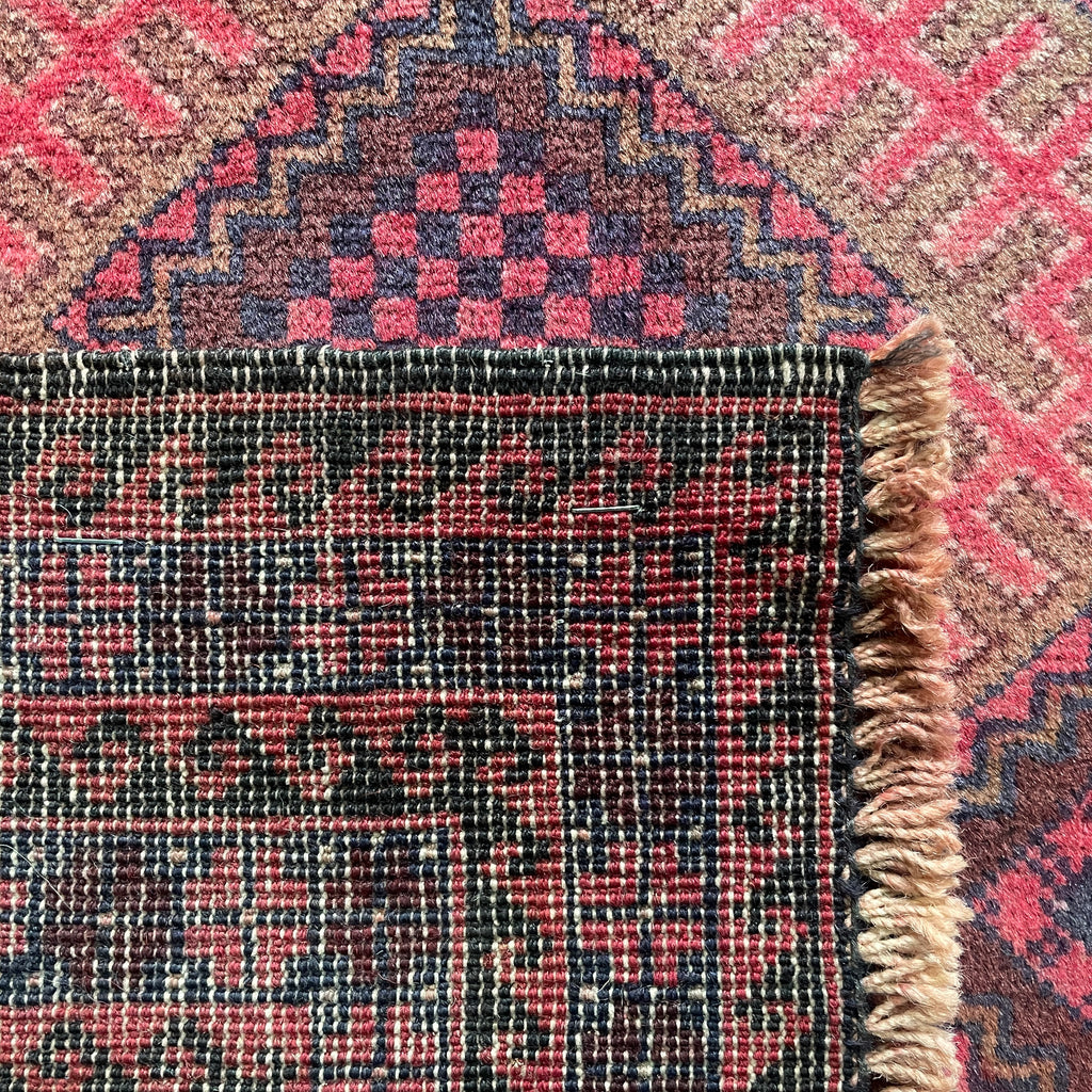 Afghan Herati Baluch Rug (Old 1980)