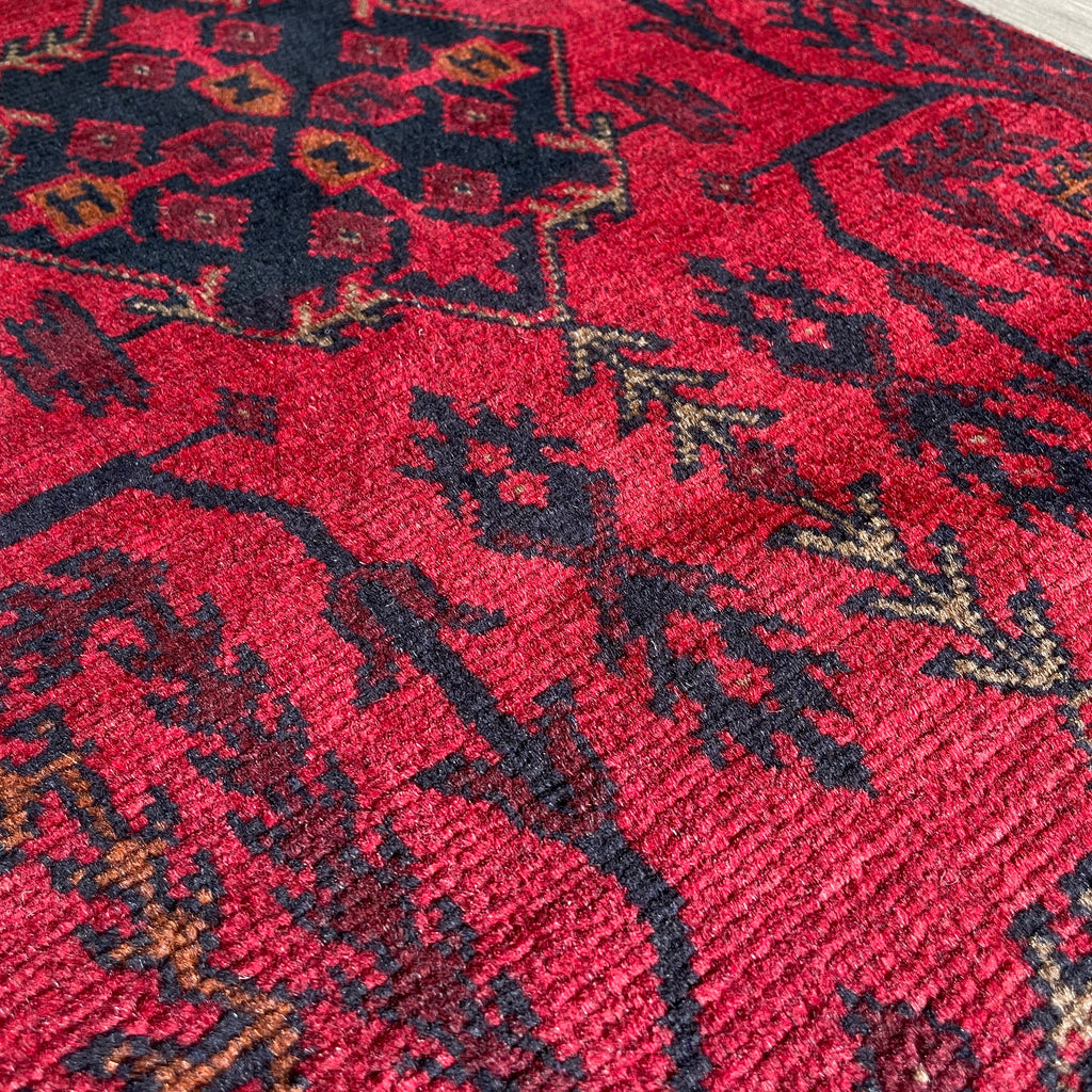 212 x 55 cm | Afghan Khal Muhammadi Runner - Khorasan Rugs