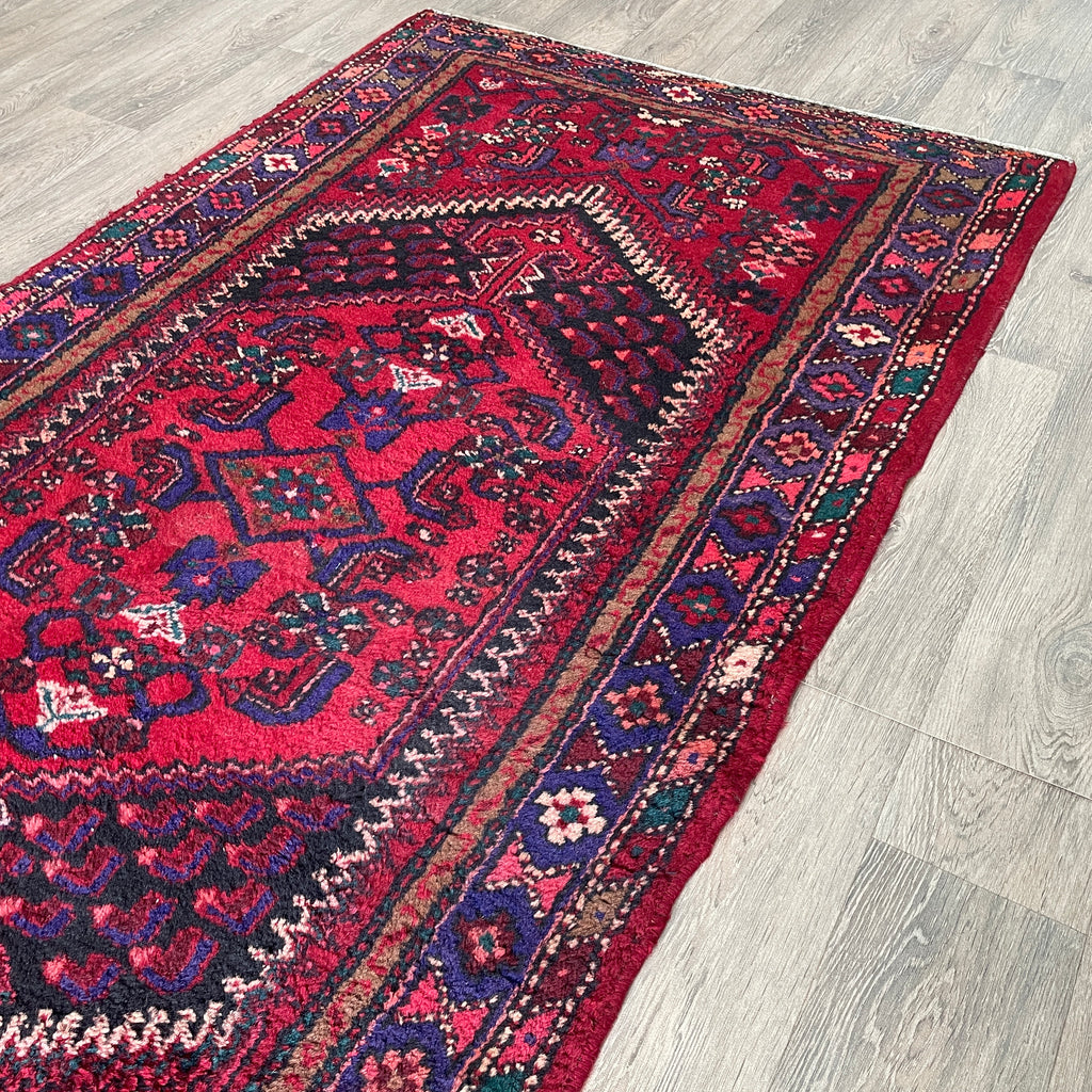 Old Persian Hamadan Rug c. 1970