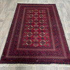 193 x 122 cm | Afghan Fine Kunduz Rug - Khorasan Rugs