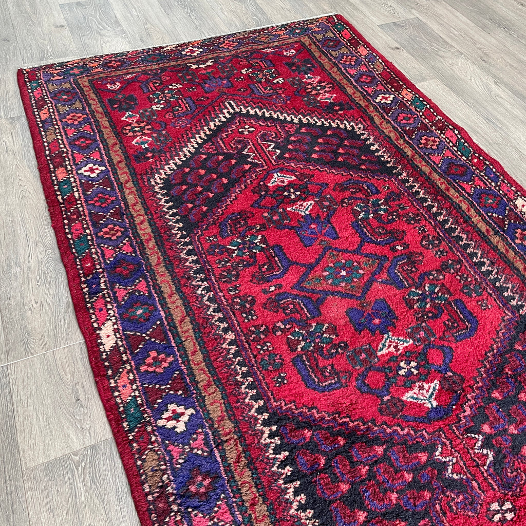 Old Persian Hamadan Rug c. 1970