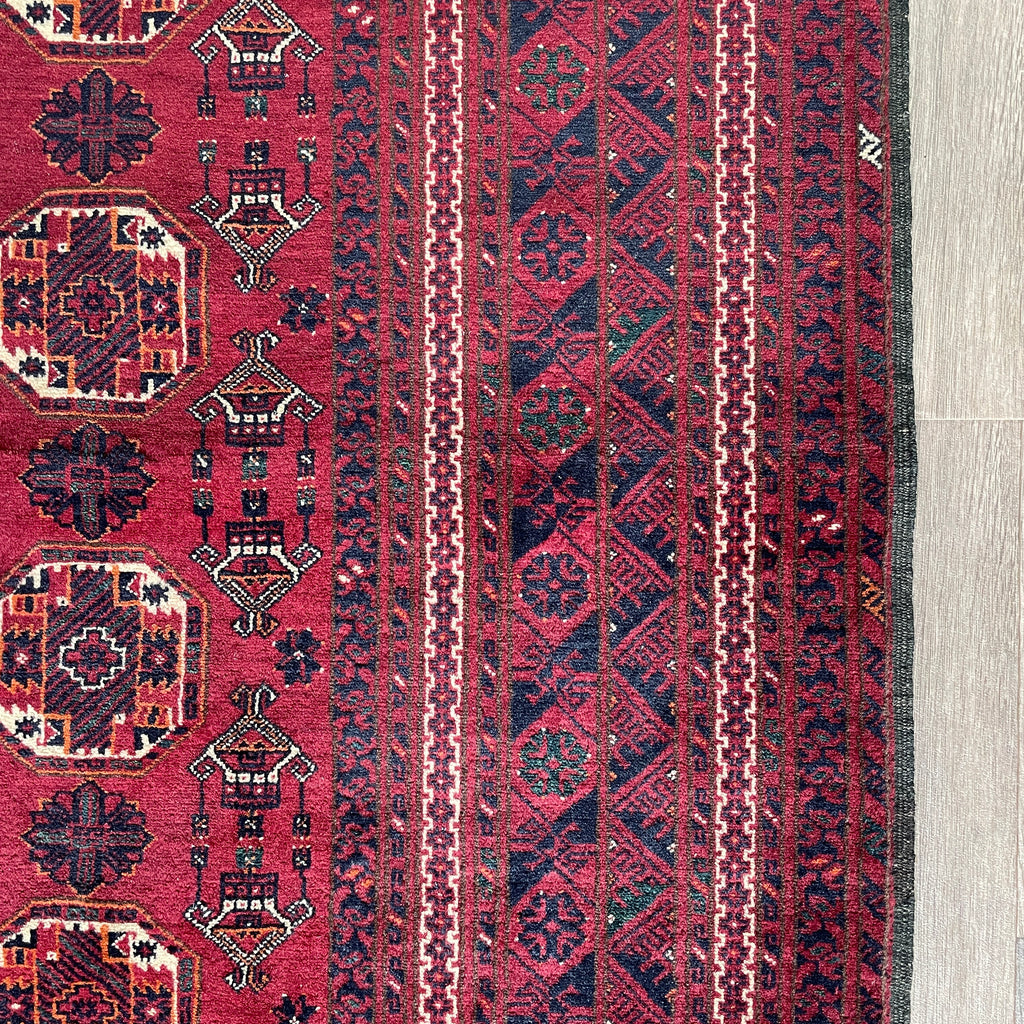 193 x 122 cm | Afghan Fine Kunduz Rug - Khorasan Rugs