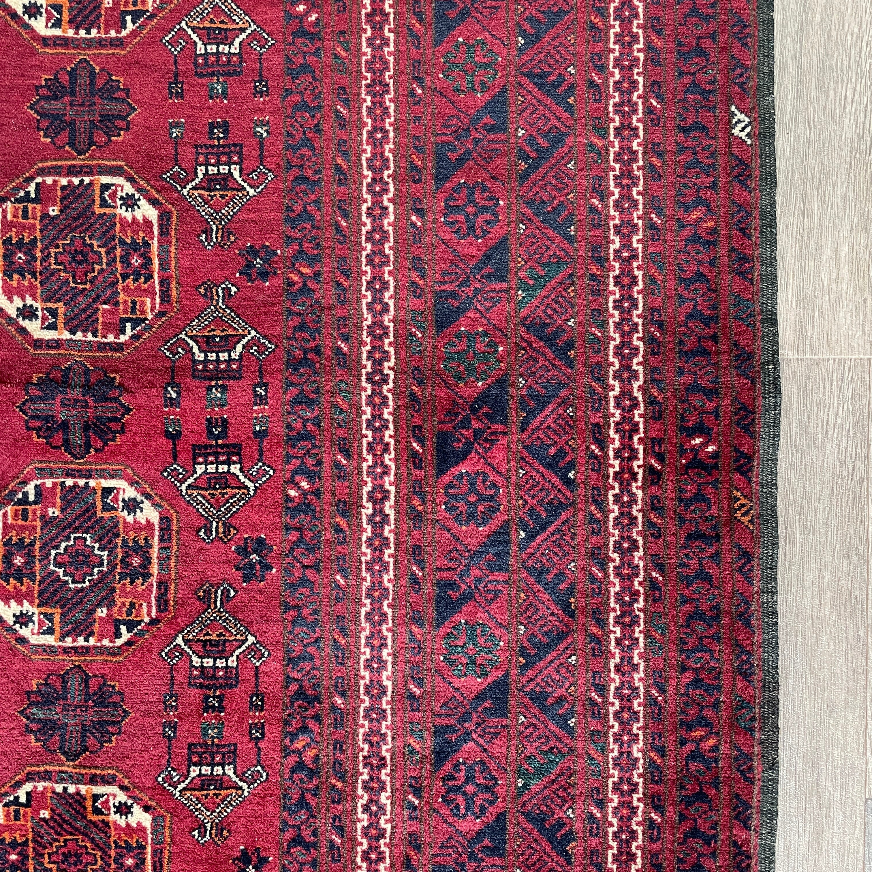 193 x 122 cm | Afghan Fine Kunduz Rug - Khorasan Rugs