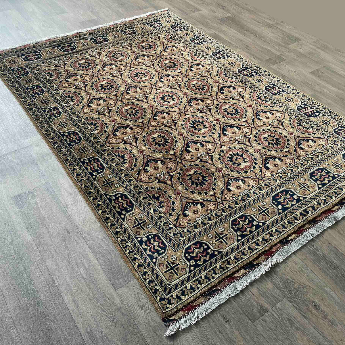 Fine Afghan Khal Muhammadi Rug (Merino Wool)