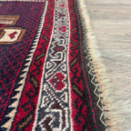 Afghan Herati Baluch Rug (Old 1980)