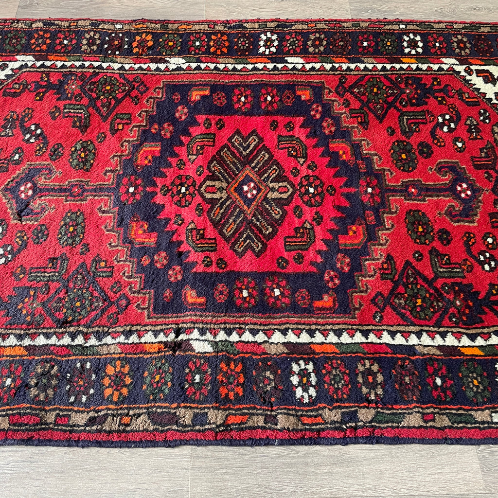 Old Persian Hamadan Rug c. 1970