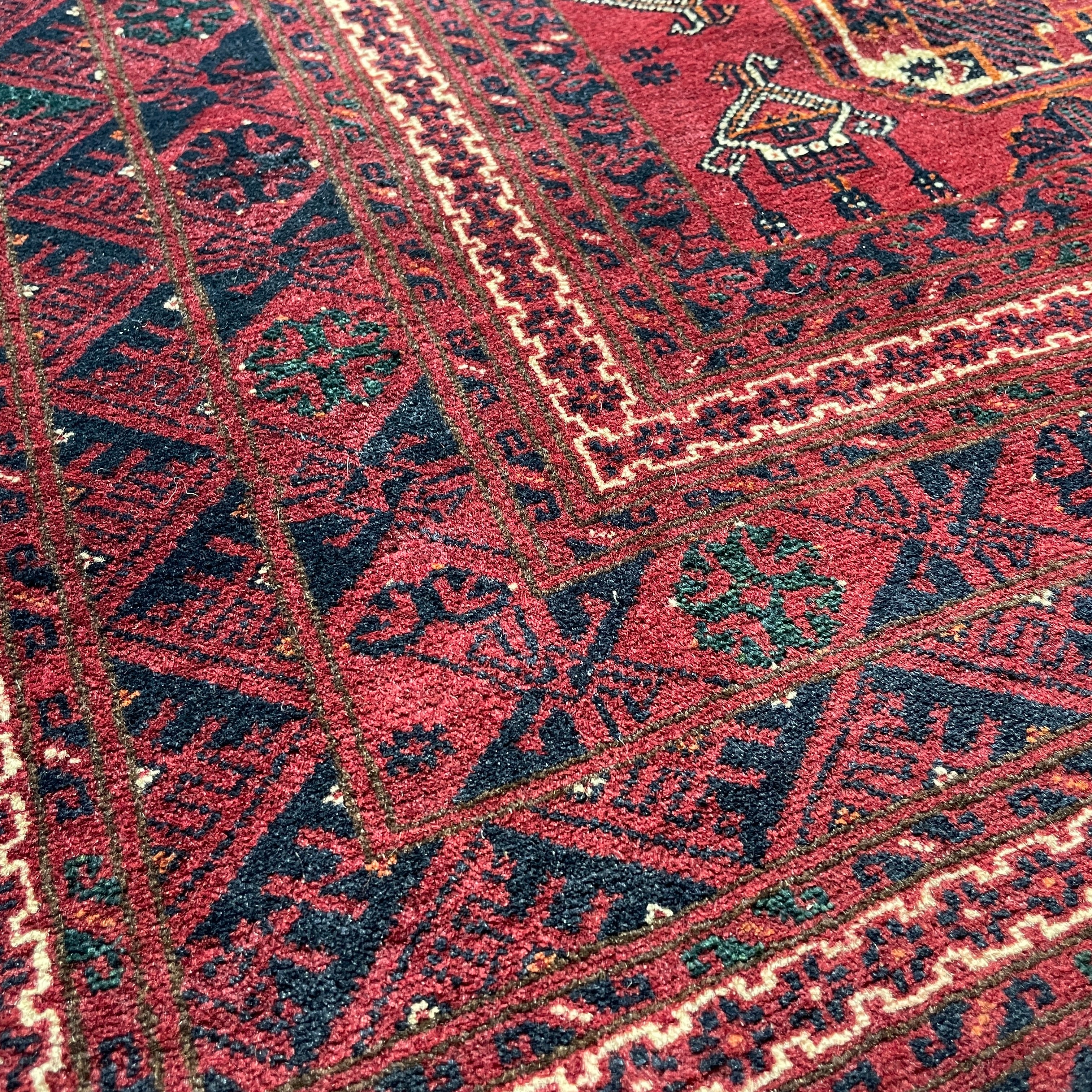 193 x 122 cm | Afghan Fine Kunduz Rug - Khorasan Rugs