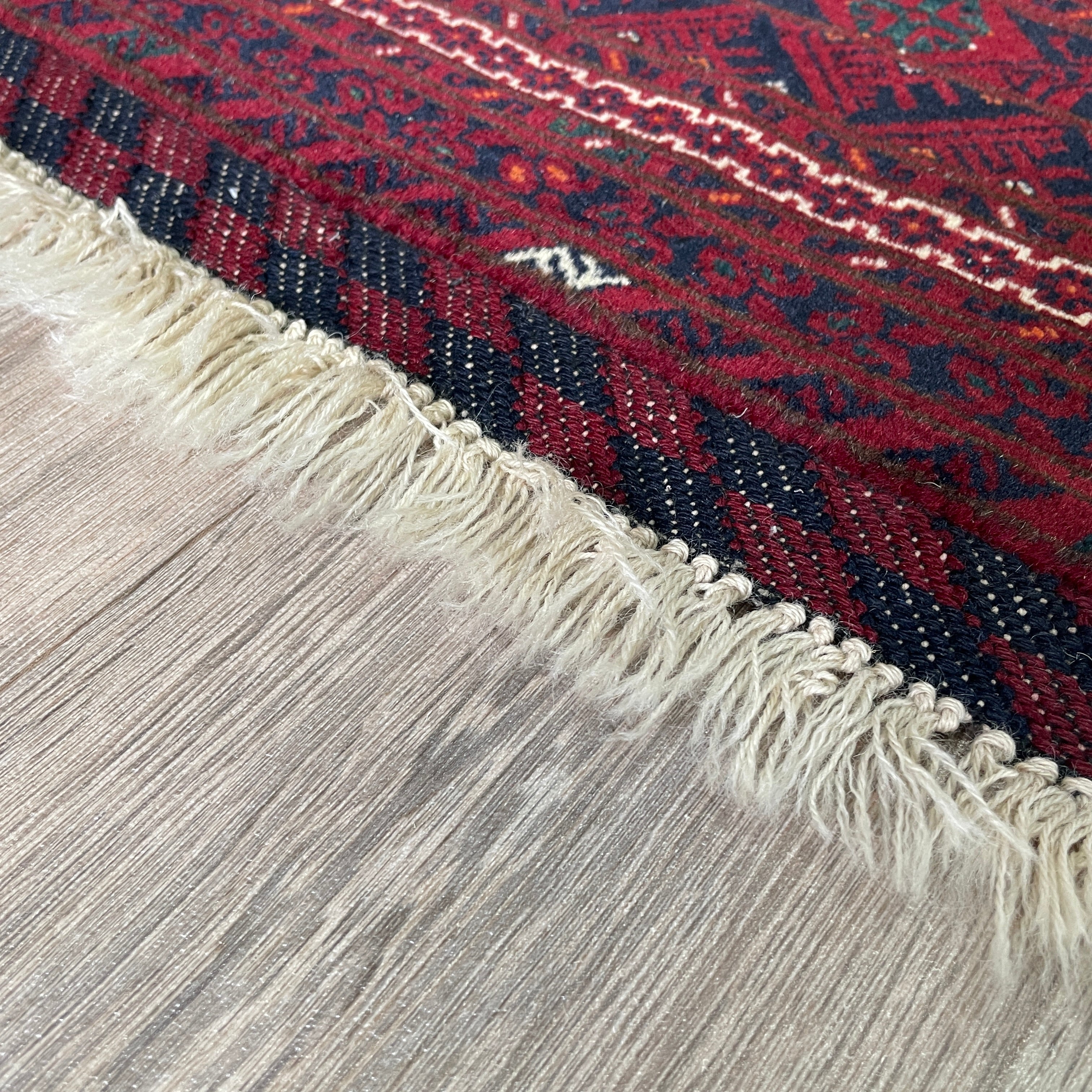193 x 122 cm | Afghan Fine Kunduz Rug - Khorasan Rugs
