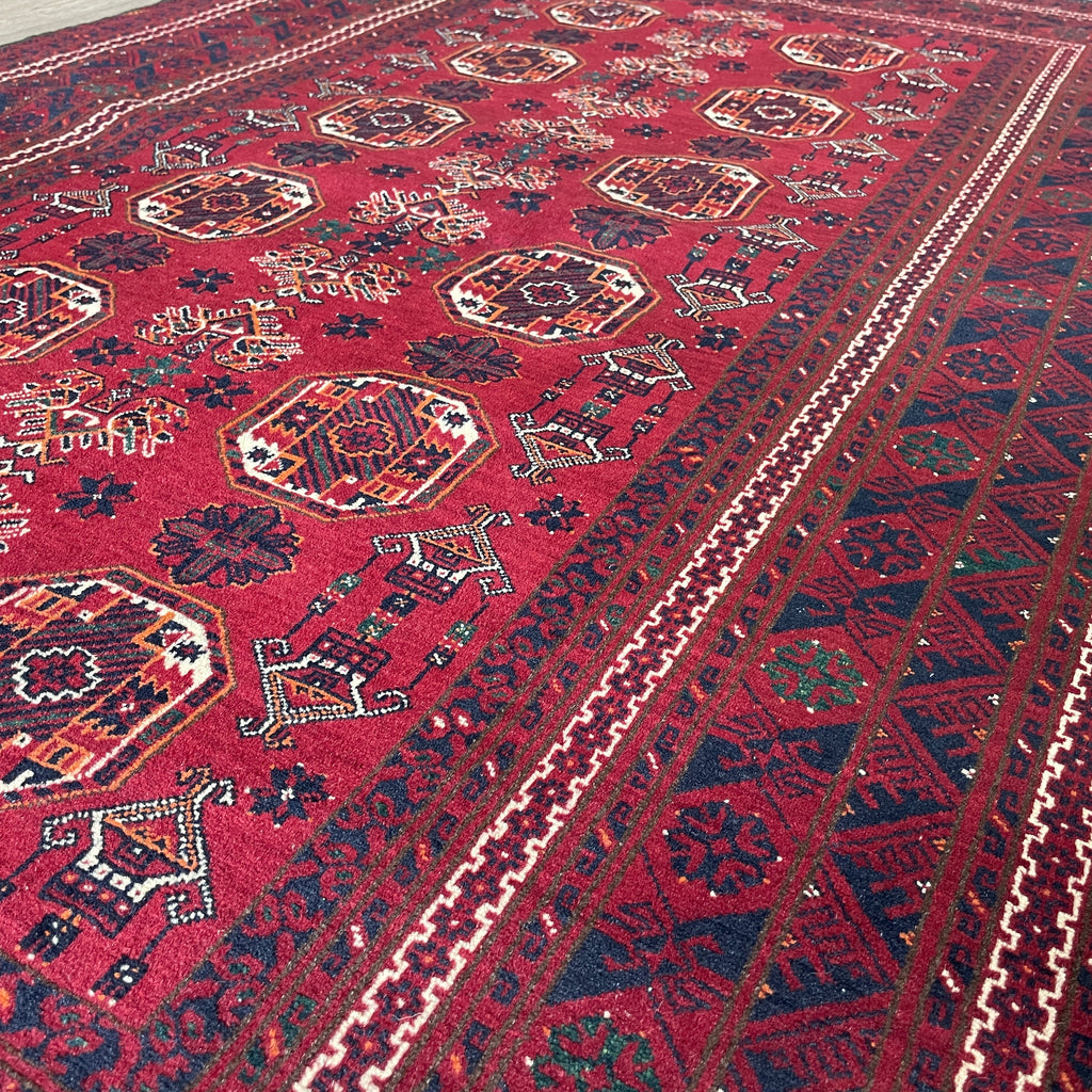 193 x 122 cm | Afghan Fine Kunduz Rug - Khorasan Rugs
