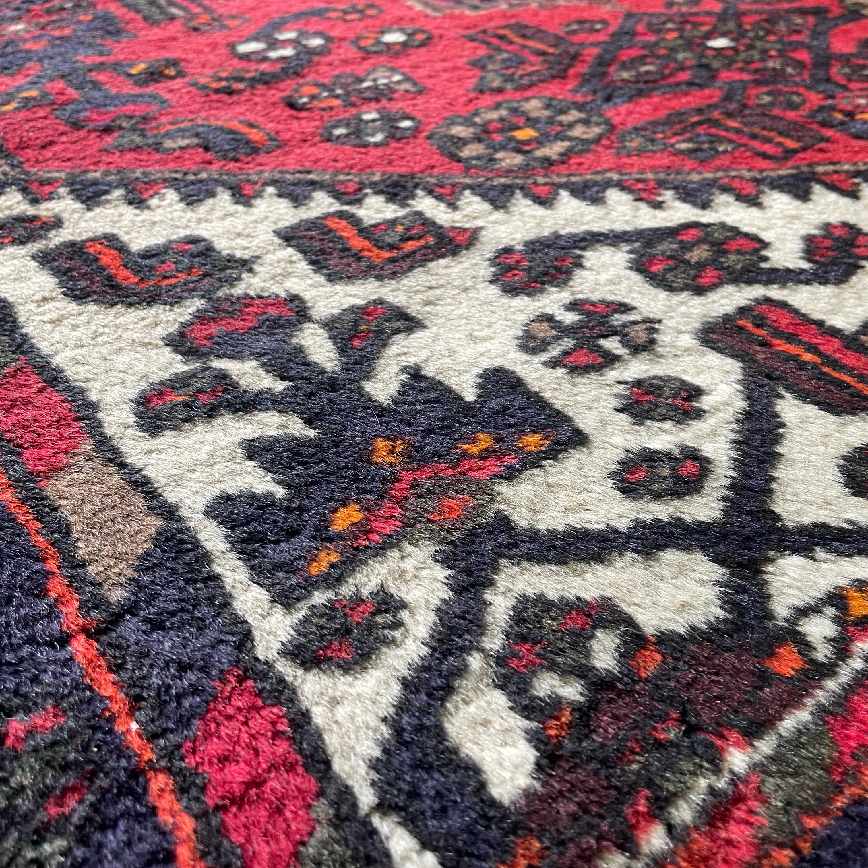 Old Persian Hamadan Rug c. 1970