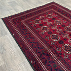 193 x 122 cm | Afghan Fine Kunduz Rug - Khorasan Rugs
