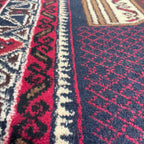 Afghan Herati Baluch Rug (Old 1980)