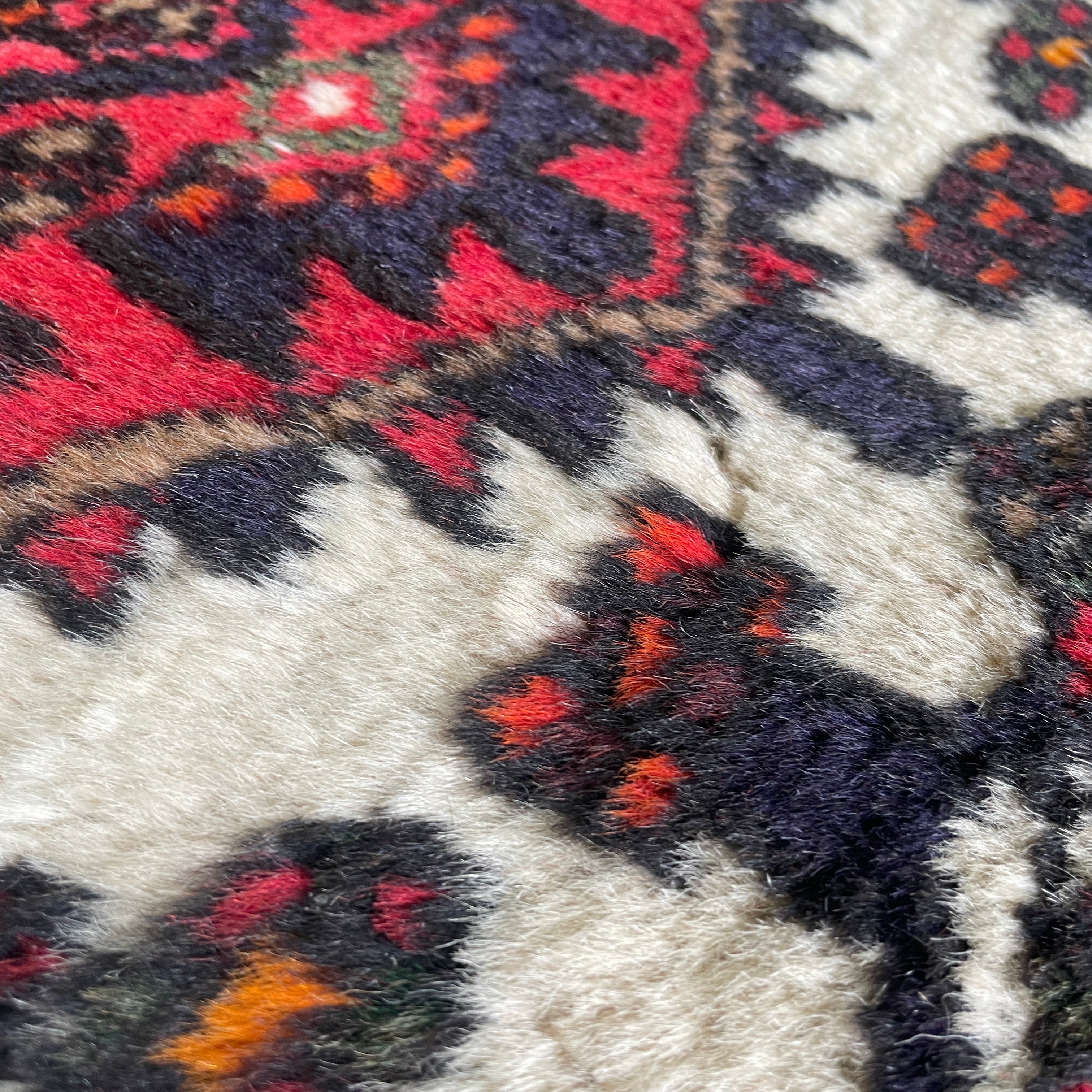 Old Persian Hamadan Rug c. 1970