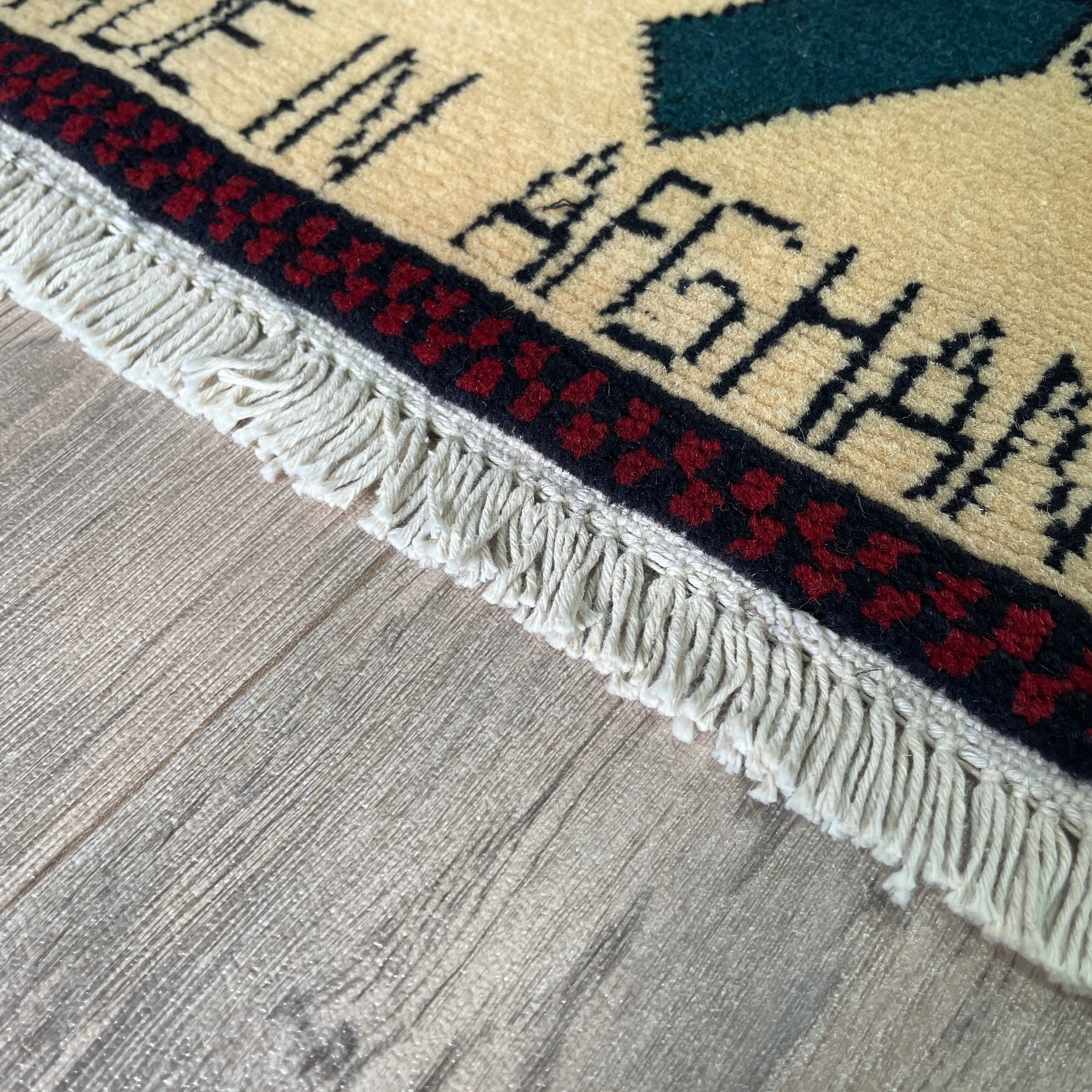 83 x 58 cm | Afghan Soviet War Rug - Khorasan Rugs