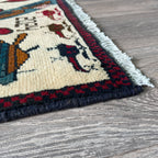 83 x 58 cm | Afghan Soviet War Rug - Khorasan Rugs