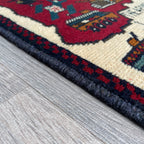 83 x 58 cm | Afghan Soviet War Rug - Khorasan Rugs