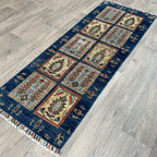 Afghan Ziegler Runner 'Tray of Flowers'