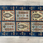 Afghan Ziegler Runner 'Tray of Flowers'