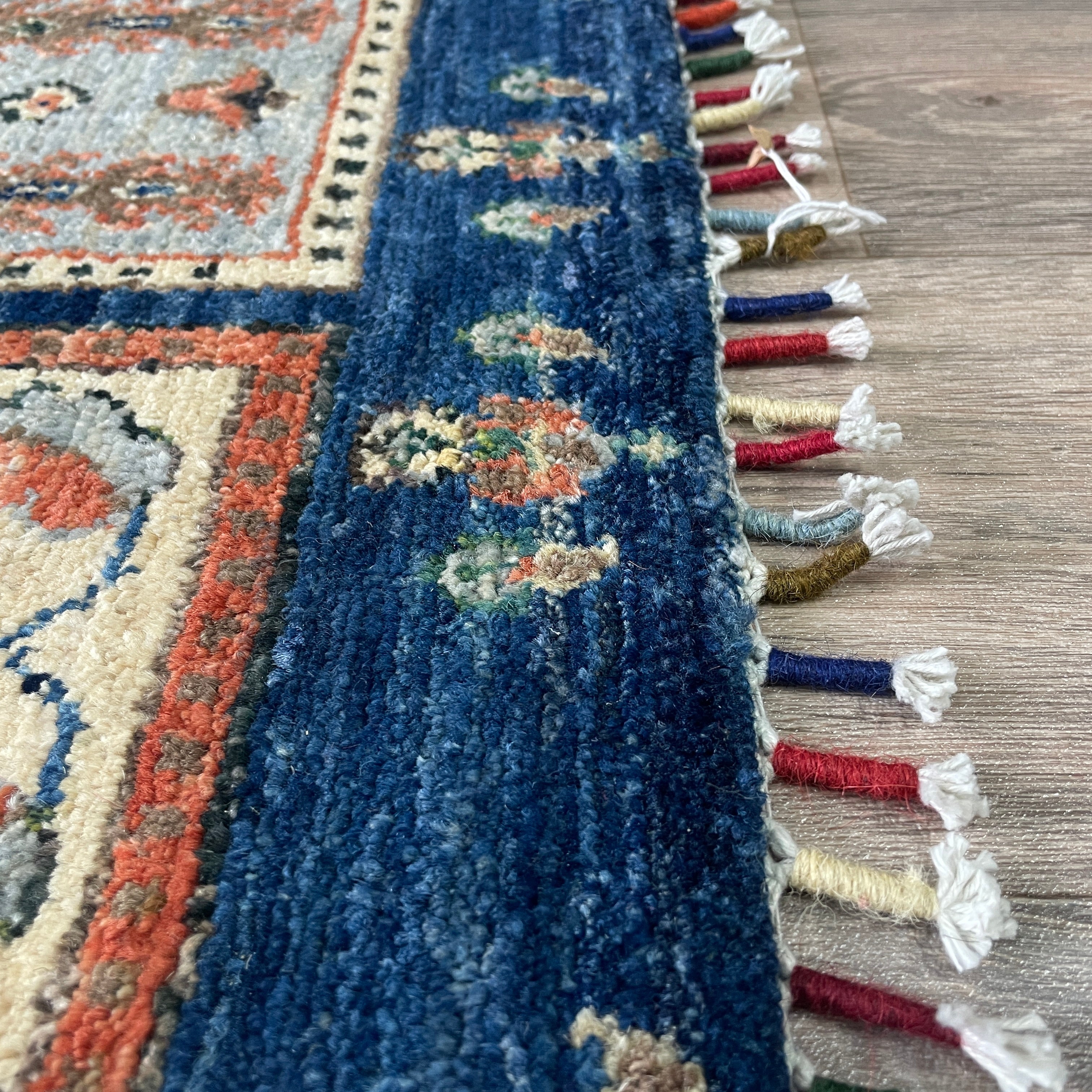 Afghan Ziegler Runner 'Tray of Flowers'